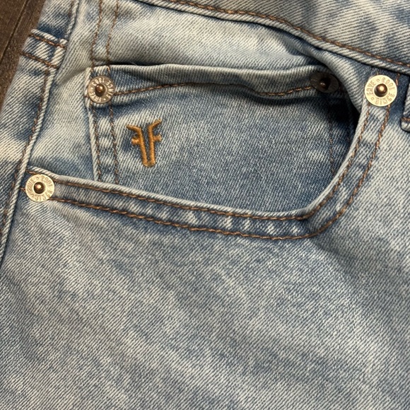 Frye Women’s Jeans Size 8 29 Light Wash High Rise Straight Leg Stretch - Picture 3 of 11